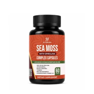Sea Moss Complex Capsules with Spirulina – Daily Energy, Immunity & Wellness Support