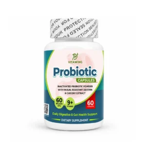 Probiotic Capsules – 60 Billion CFU | 9+ Strains Gut & Digestive Support